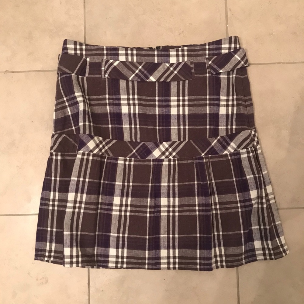Plaid skirt
